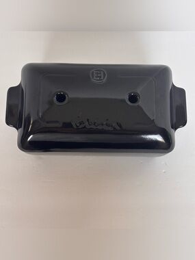 Emile Henry Bread Loaf Baker, 9.4" Navy Blue Made In France